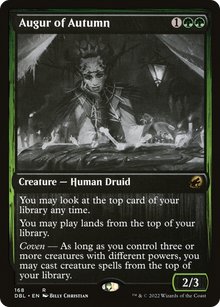 {R} Augur of Autumn [Innistrad: Double Feature][DBL 168]