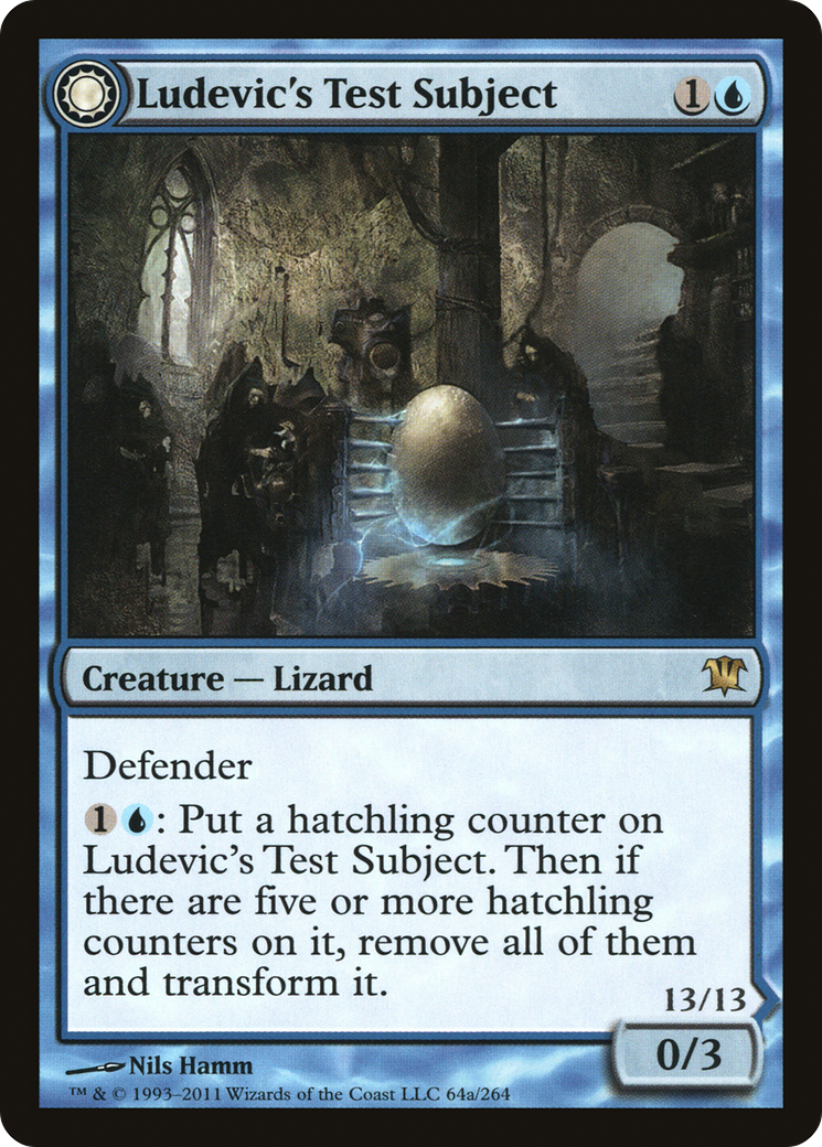 {R} Ludevic's Test Subject // Ludevic's Abomination [Innistrad][ISD 064]