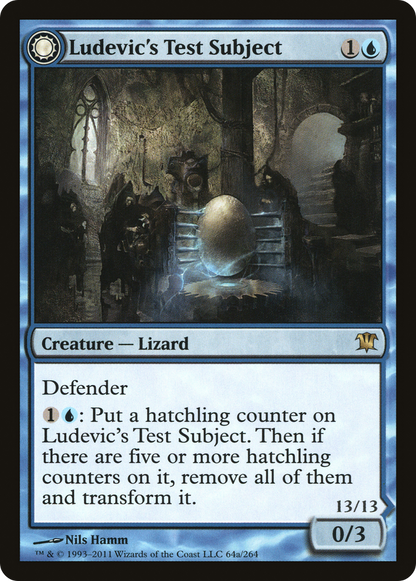 {R} Ludevic's Test Subject // Ludevic's Abomination [Innistrad][ISD 064]