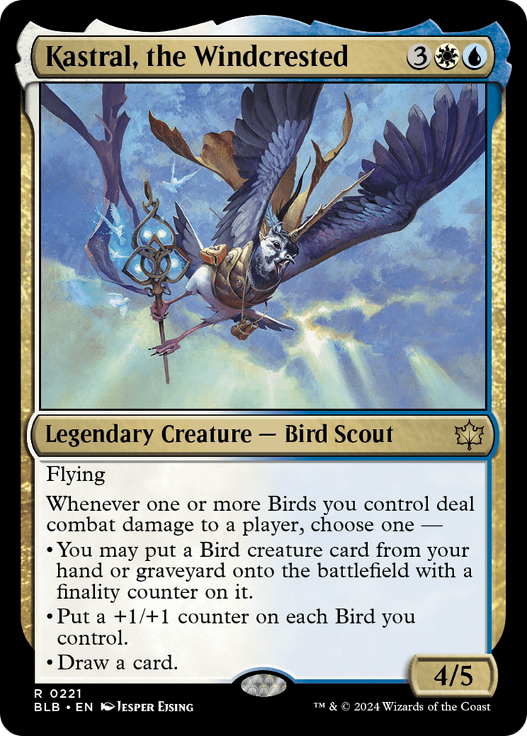 {@R} Kastral, the Windcrested [Bloomburrow][BLB 221]