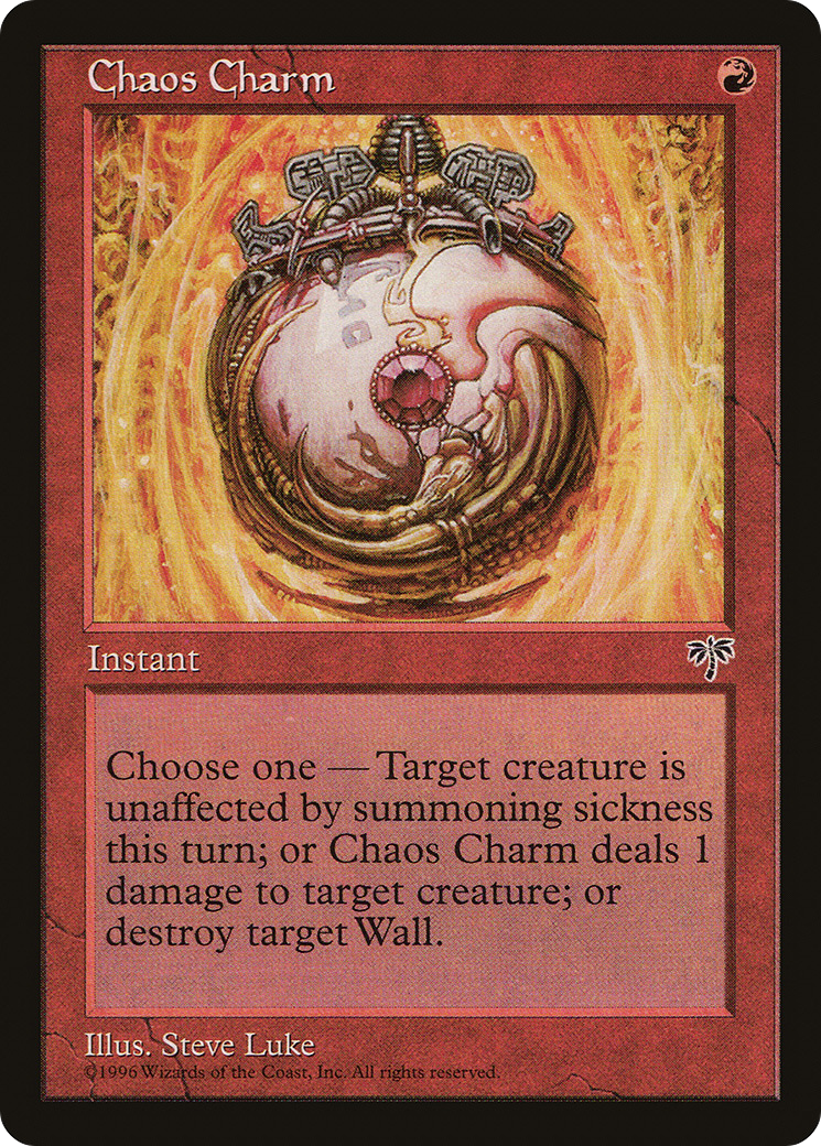 {C} Chaos Charm [Mirage][MIR 163]
