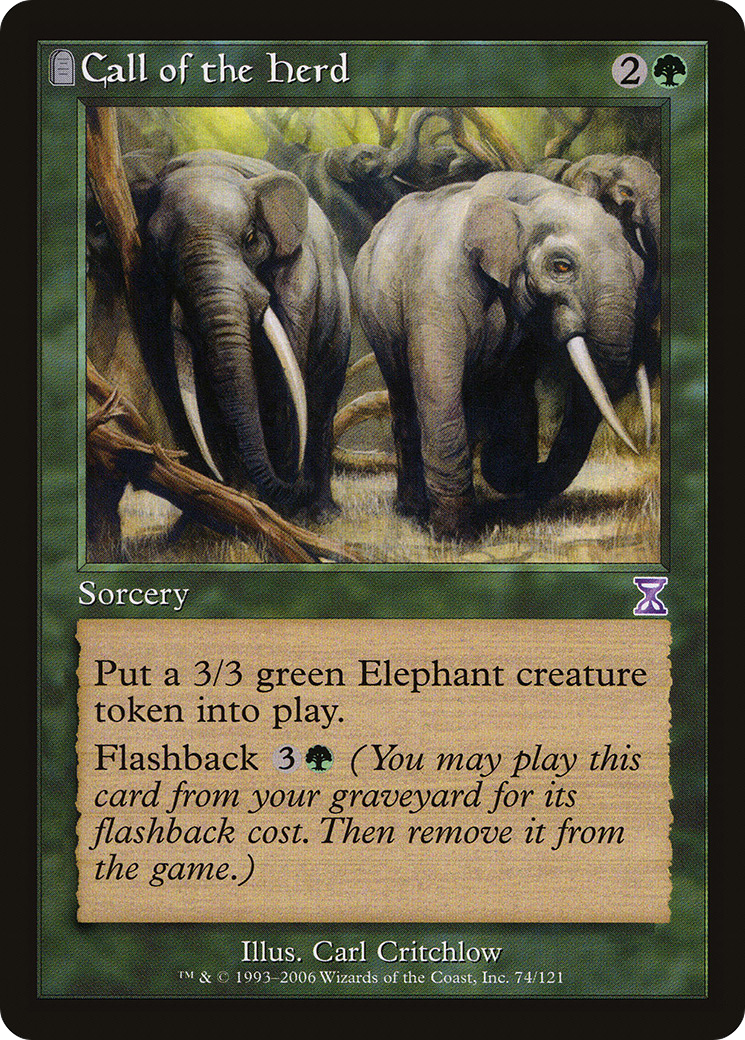 {R} Call of the Herd [Time Spiral Timeshifted][TSB 074]