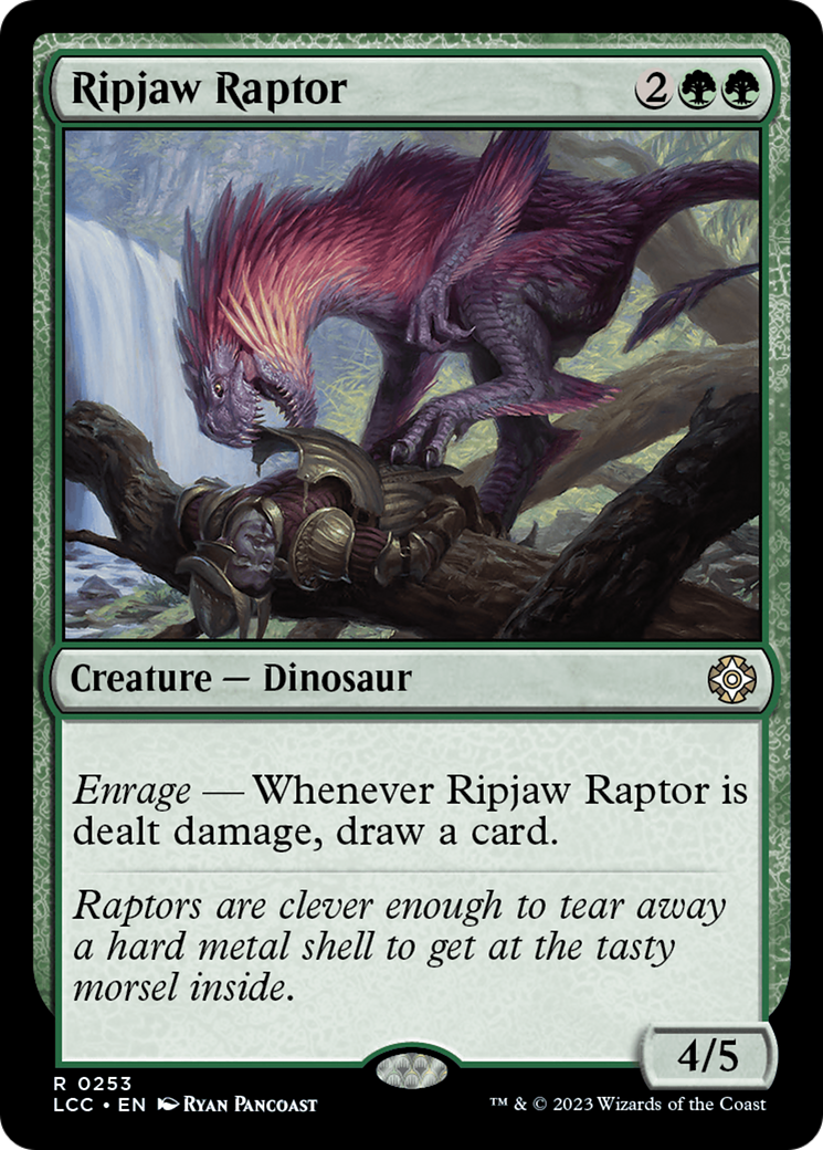 {R} Ripjaw Raptor [The Lost Caverns of Ixalan Commander][LCC 253]