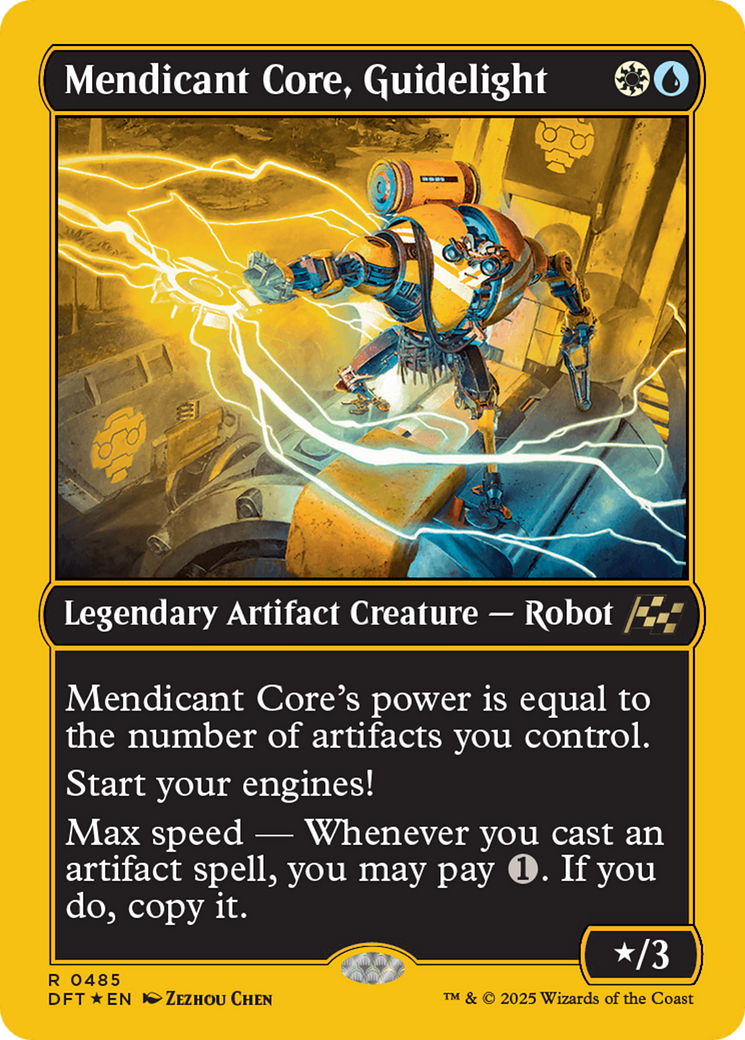 {@R} Mendicant Core, Guidelight (First-Place Foil) [Aetherdrift][DFT 485]