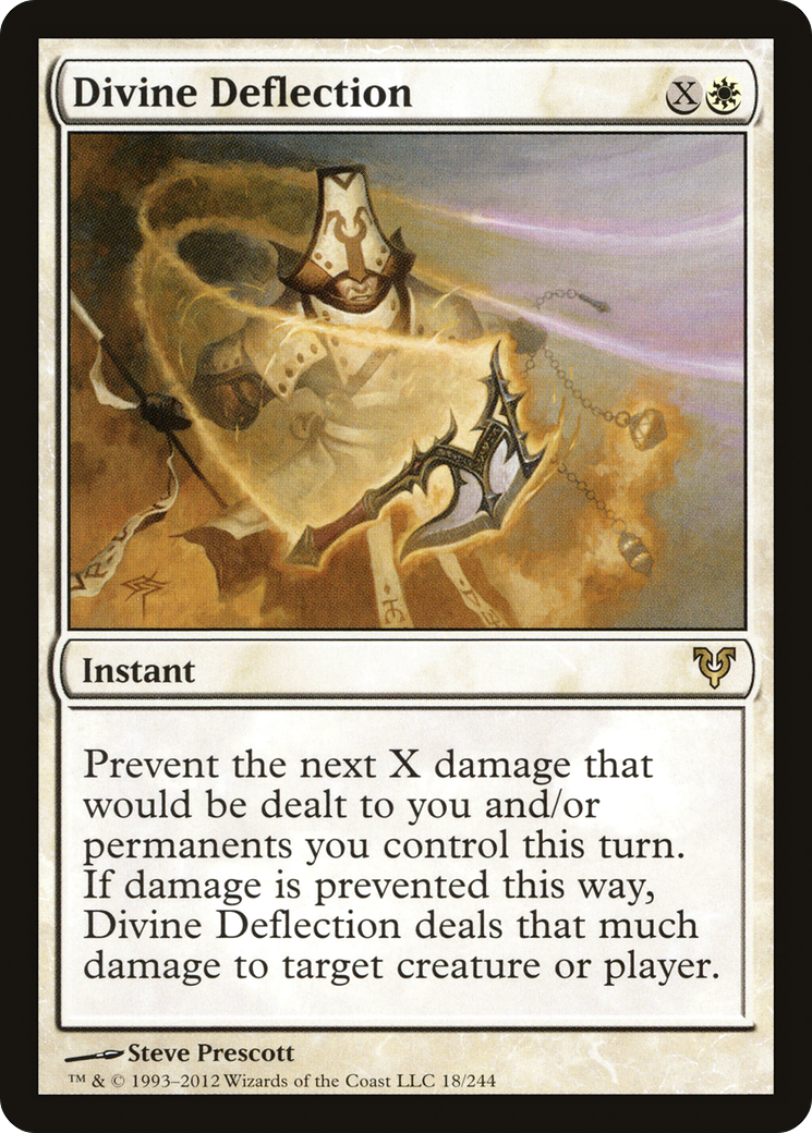 {R} Divine Deflection [Avacyn Restored][AVR 018]