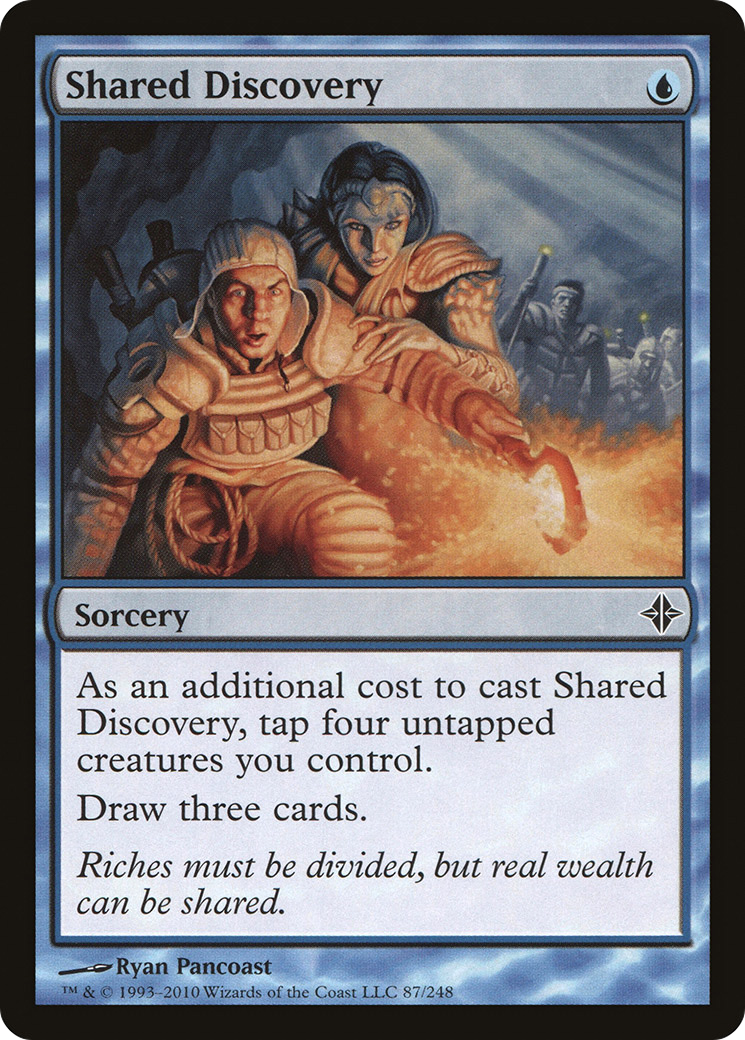 {C} Shared Discovery [Rise of the Eldrazi][ROE 087]