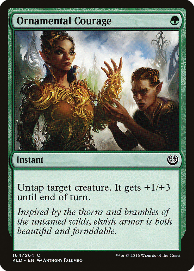 {C} Ornamental Courage [Kaladesh][KLD 164]