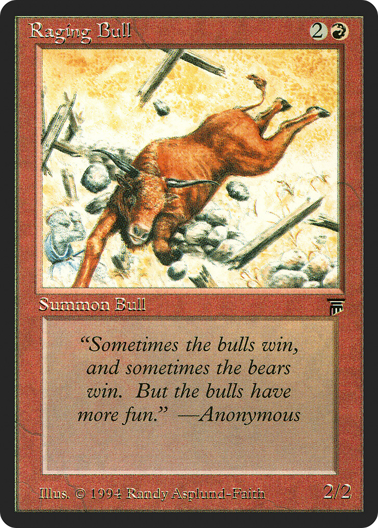{C} Raging Bull [Legends][LEG 163]