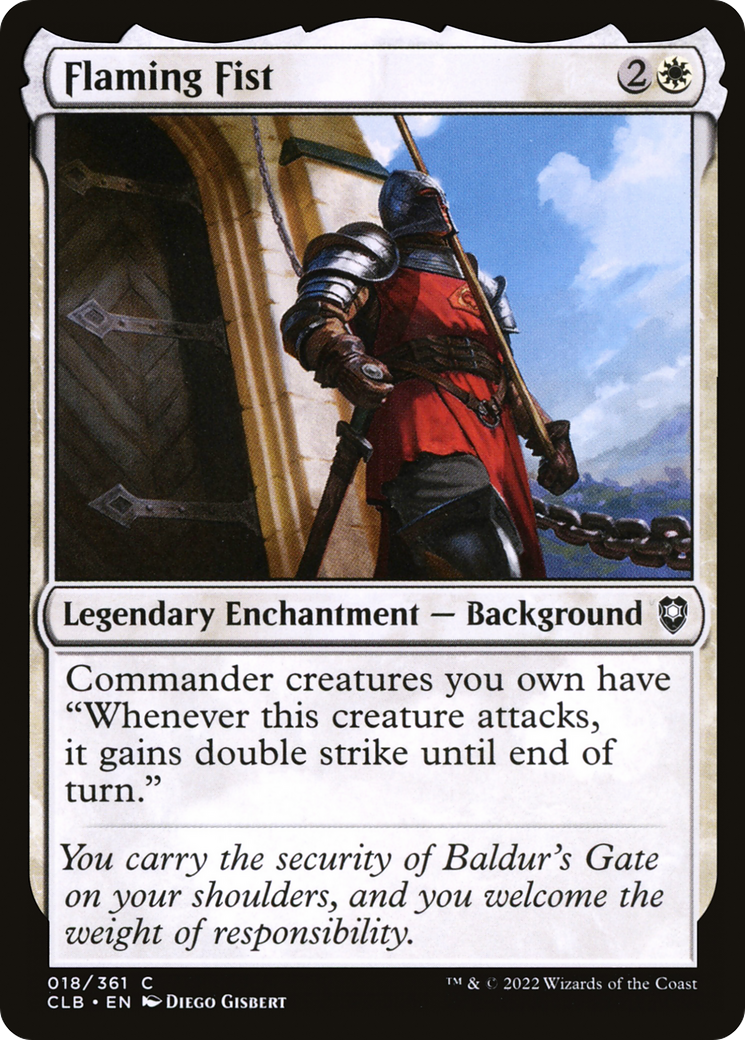 {C} Flaming Fist [Commander Legends: Battle for Baldur's Gate][CLB 018]