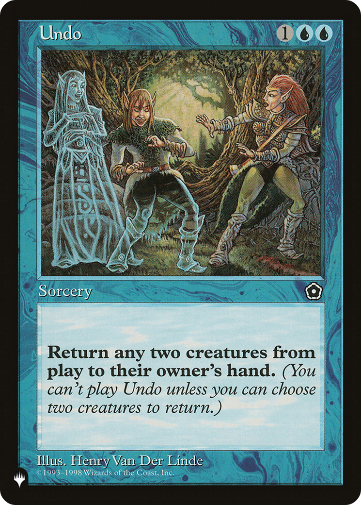 Undo [LIST ]
