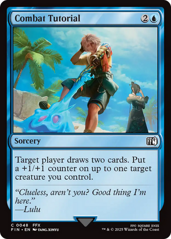 {@C} Combat Tutorial [FINAL FANTASY][FIN 048]