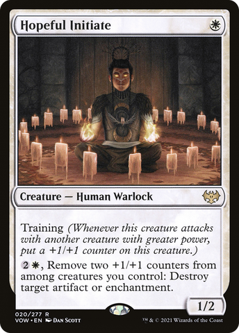 {R} Hopeful Initiate [Innistrad: Crimson Vow][VOW 020]