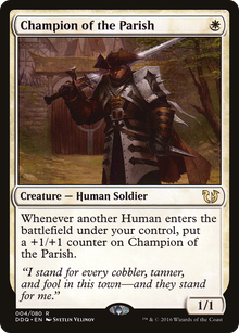 {R} Champion of the Parish [Duel Decks: Blessed vs. Cursed][DDQ 004]