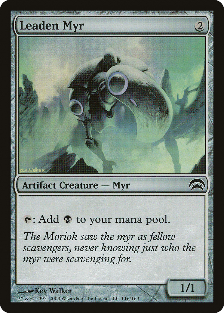 {C} Leaden Myr [Planechase][HOP 116]