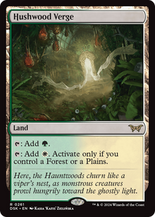{@R} Hushwood Verge [Duskmourn: House of Horror][DSK 261]