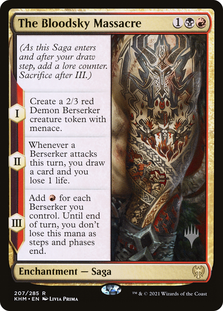 {R} The Bloodsky Massacre (Promo Pack) [Kaldheim Promos][PP KHM 207]