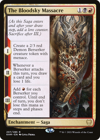 {R} The Bloodsky Massacre (Promo Pack) [Kaldheim Promos][PP KHM 207]
