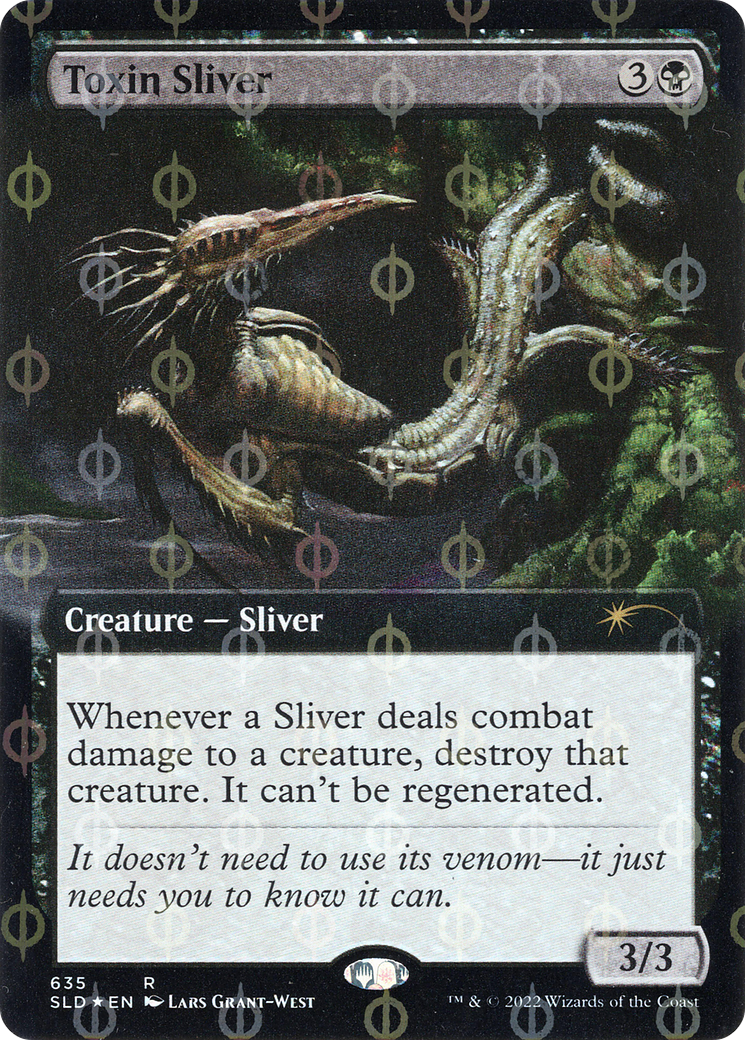 {R} Toxin Sliver (Extended Art) (Step-and-Compleat Foil) [Secret Lair Drop Promos][SLD 635]