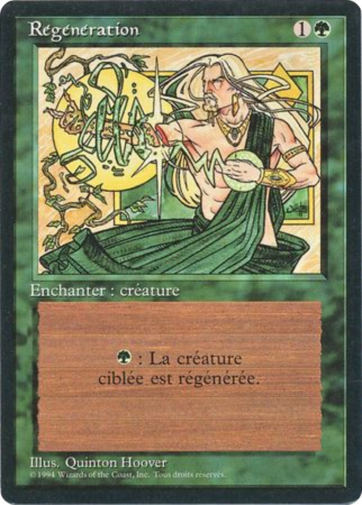 {F} Regeneration [Foreign Black Border][FBB 3ED 213]