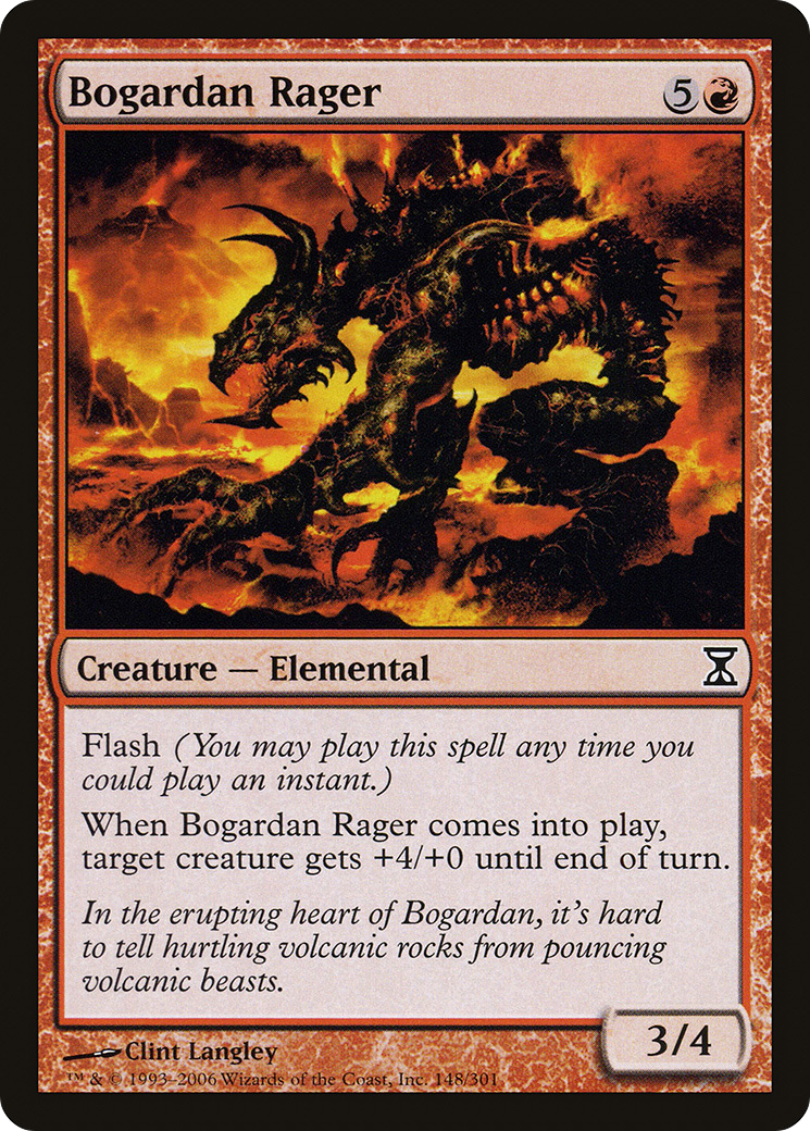 {C} Bogardan Rager [Time Spiral][TSP 148]