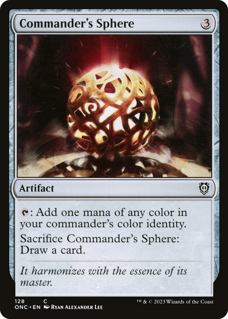 {C} Commander's Sphere [Phyrexia: All Will Be One Commander][ONC 128]