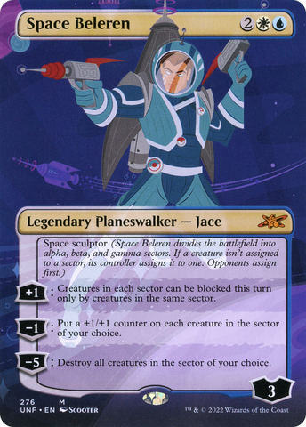 {R} Space Beleren (Showcase) [Unfinity][UNF 276]
