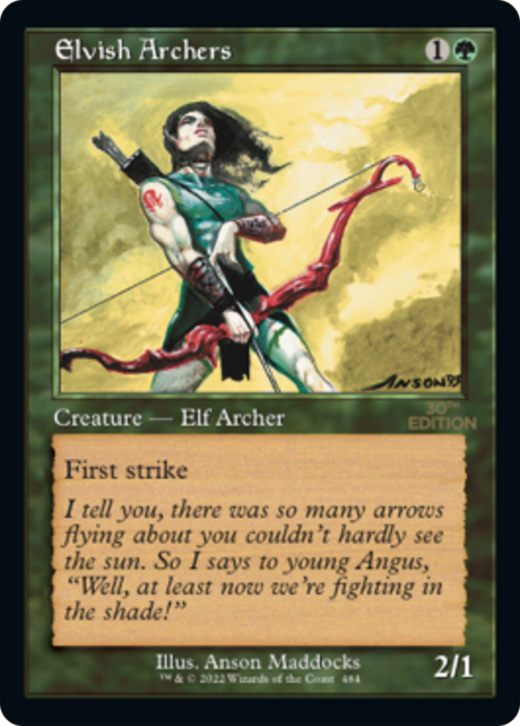 {R} Elvish Archers (Retro) [30th Anniversary Edition][30A 484]