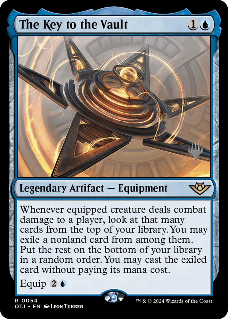 {@R} The Key to the Vault (Promo Pack) [Outlaws of Thunder Junction Promos][PP OTJ 054]