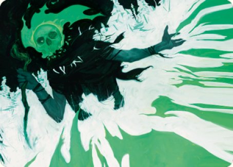 {A} Bone Splinters Art Card [Dominaria United Art Series][ADMU 022]