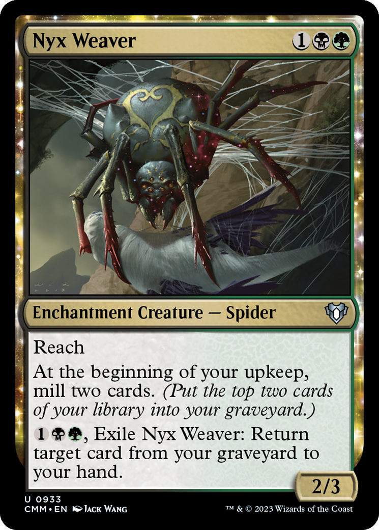 {C} Nyx Weaver [Commander Masters][CMM 933]