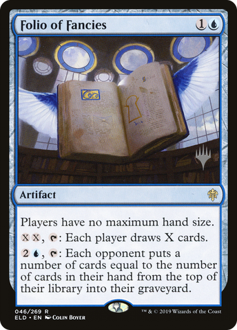 {R} Folio of Fancies (Promo Pack) [Throne of Eldraine Promos][PP ELD 046]