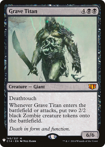 {R} Grave Titan [Mystery Booster][LS C14 145]