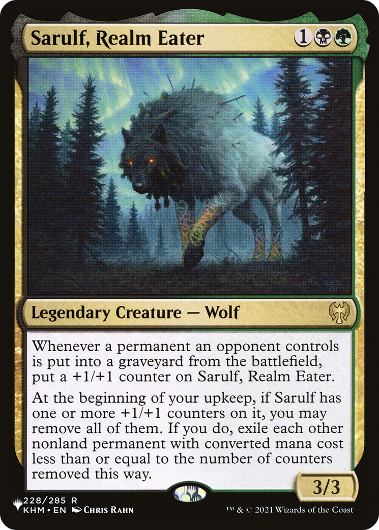 Sarulf, Realm Eater [LIST KHM-228]