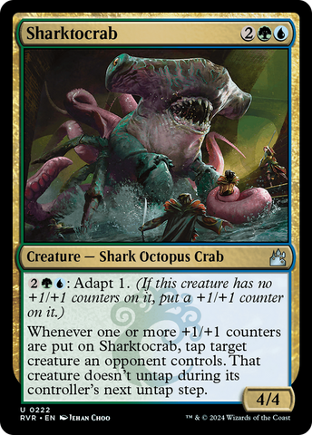 {C} Sharktocrab [Ravnica Remastered][RVR 222]