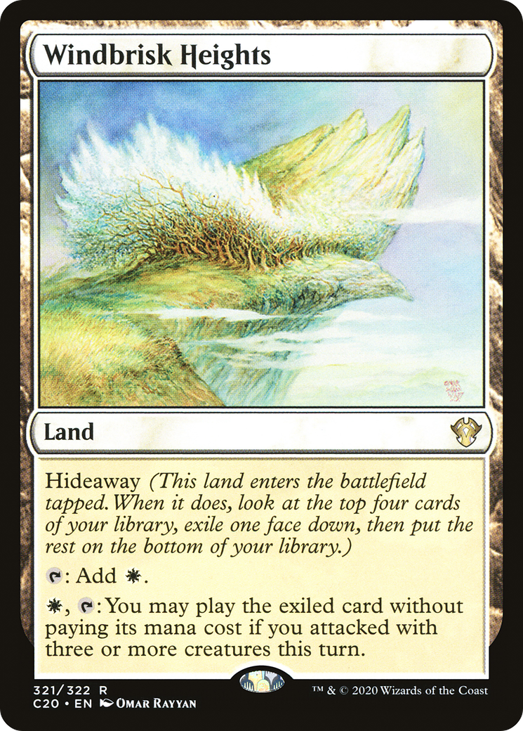 {R} Windbrisk Heights [Commander 2020][C20 321]