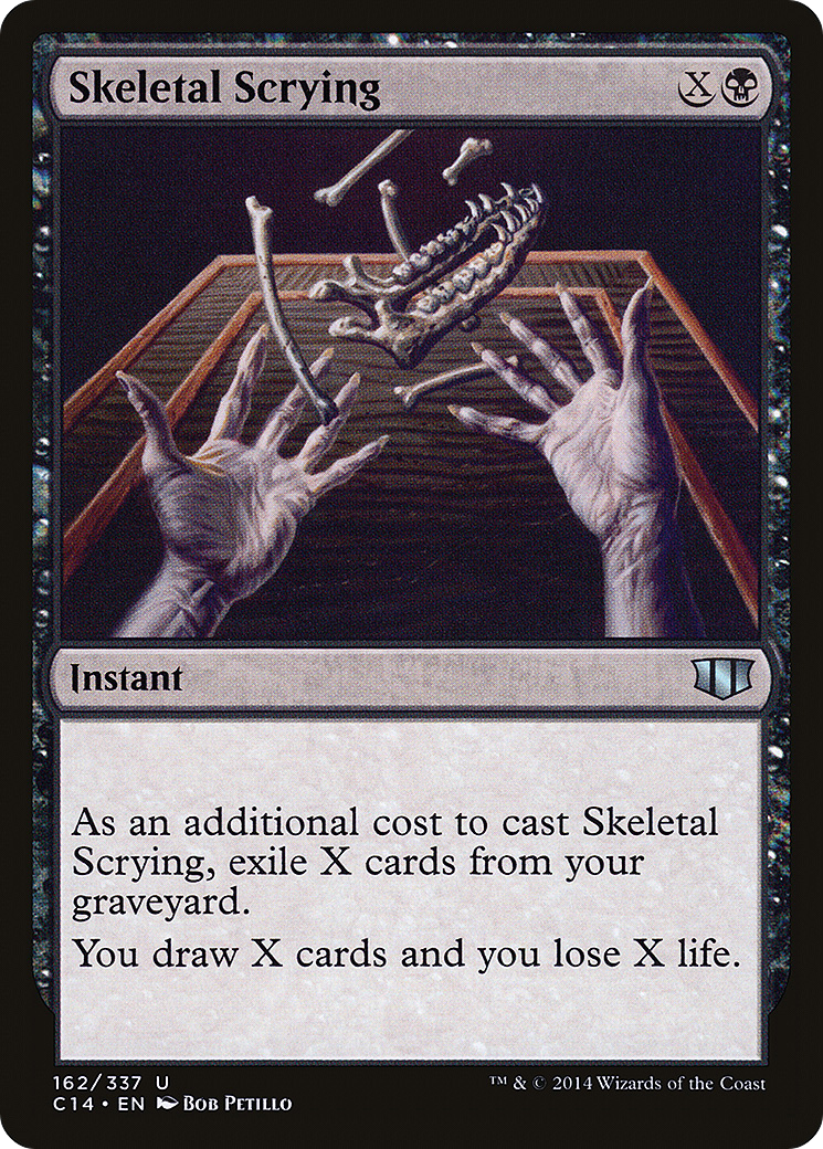 {C} Skeletal Scrying [Commander 2014][C14 162]
