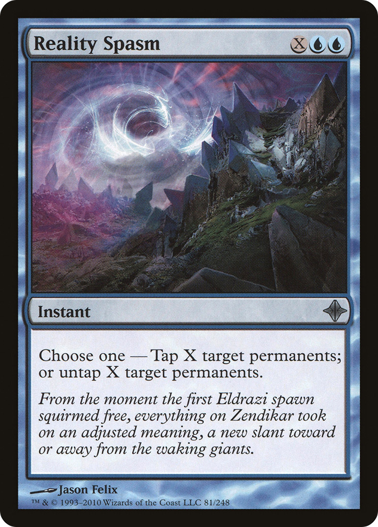 {C} Reality Spasm [Rise of the Eldrazi][ROE 081]