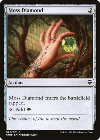 {C} Moss Diamond [Commander Legends][CMR 327]