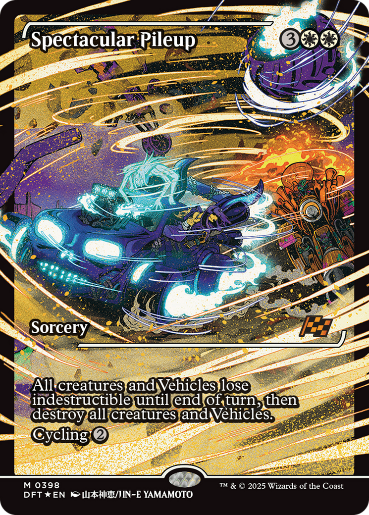 {@R} Spectacular Pileup (Showcase) (Japanese) [Aetherdrift][JP DFT 398]