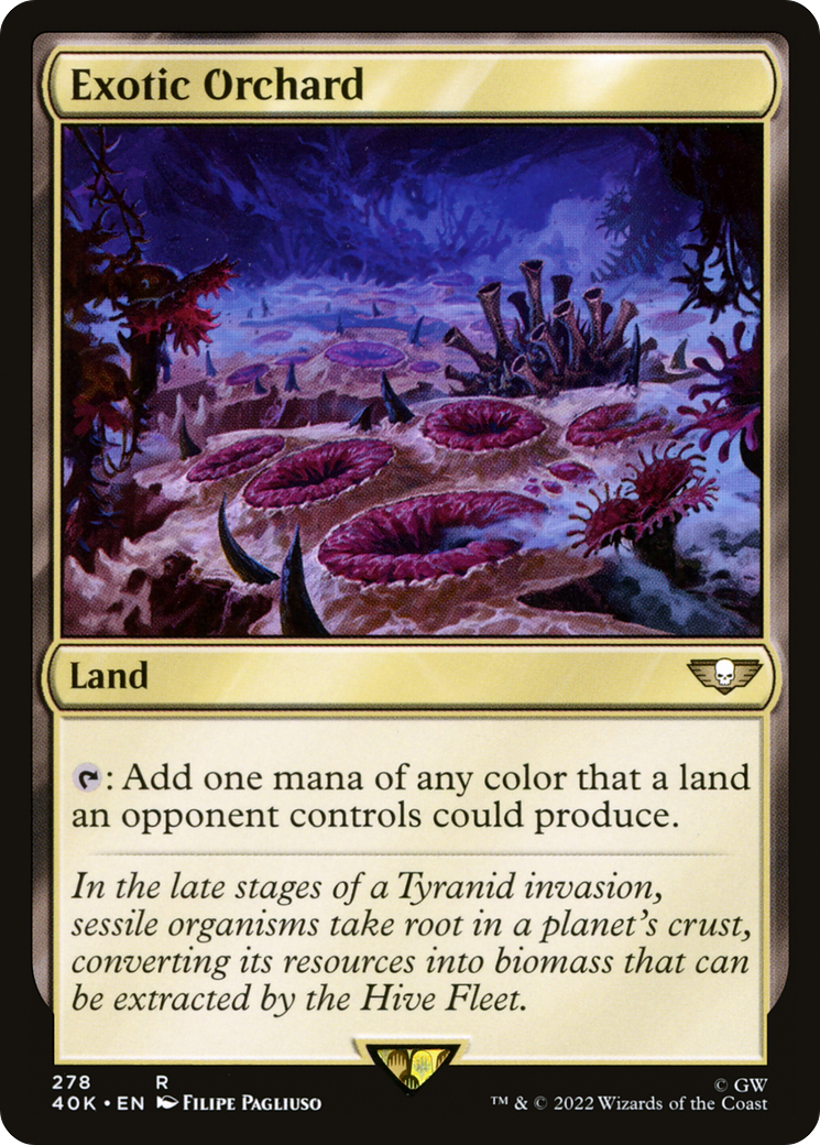 {R} Exotic Orchard [Universes Beyond: Warhammer 40,000][40K 278]