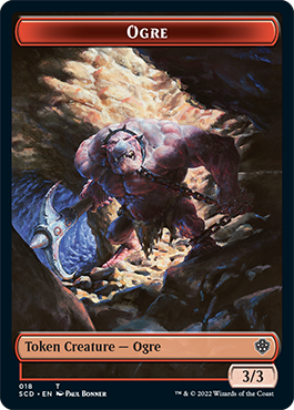 {C} Ogre // Zombie Double-Sided Token [Starter Commander Decks][SCD 000]