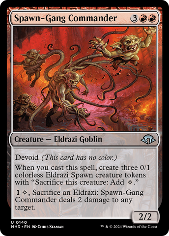 {C} Spawn-Gang Commander [Modern Horizons 3][MH3 140]