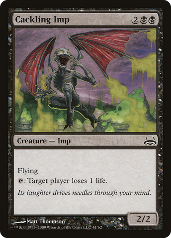 {C} Cackling Imp [Duel Decks: Divine vs. Demonic][DDC 041]