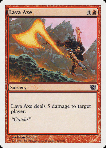 {C} Lava Axe [Ninth Edition][9ED 200]