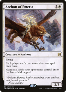 {R} Archon of Emeria (Promo Pack) [Zendikar Rising Promos][PP ZNR 004]