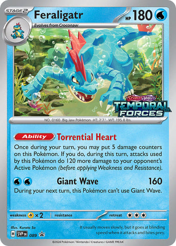 [PKM-R] Feraligatr (089) [Scarlet & Violet: Black Star Promos]