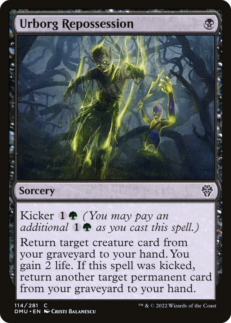 {C} Urborg Repossession [Dominaria United][DMU 114]