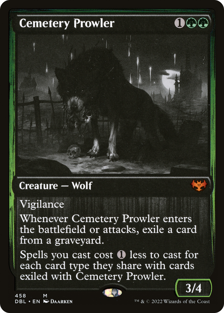 {R} Cemetery Prowler [Innistrad: Double Feature][DBL 458]