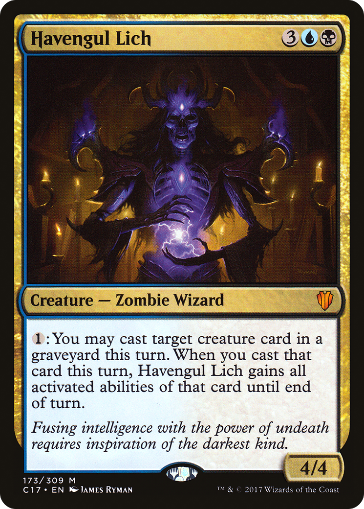 {R} Havengul Lich [Commander 2017][C17 173]