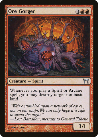 {C} Ore Gorger [Champions of Kamigawa][CHK 182]
